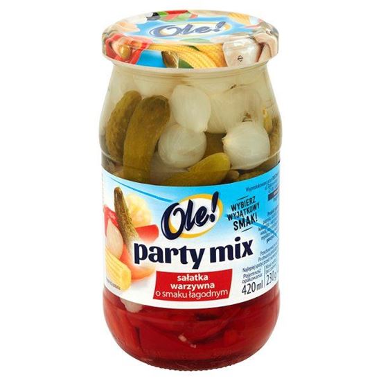 Obrazek Ole! Party Mix sałatka warzywna o smaku łagodnym 400 g