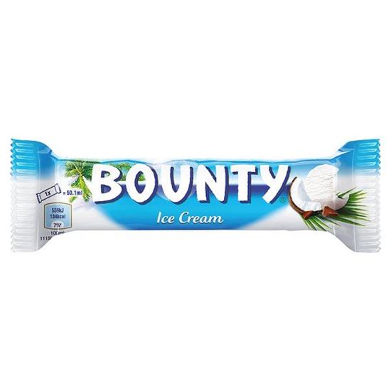 Obrazek Bounty Lody kokosowe w polewie kakaowej 50,1 ml