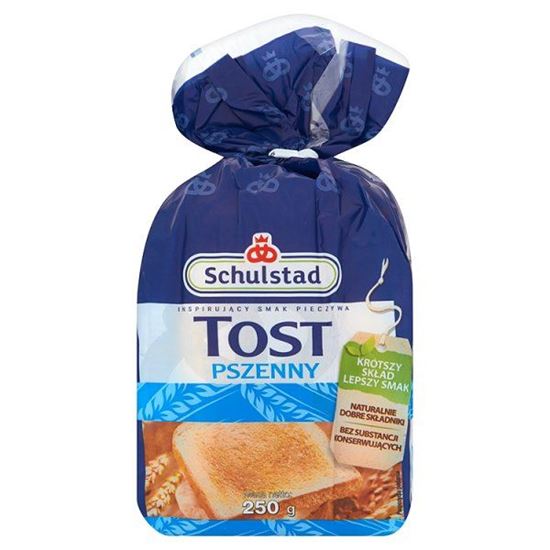 Obrazek Schulstad Tost pszenny Chleb tostowy 250 g