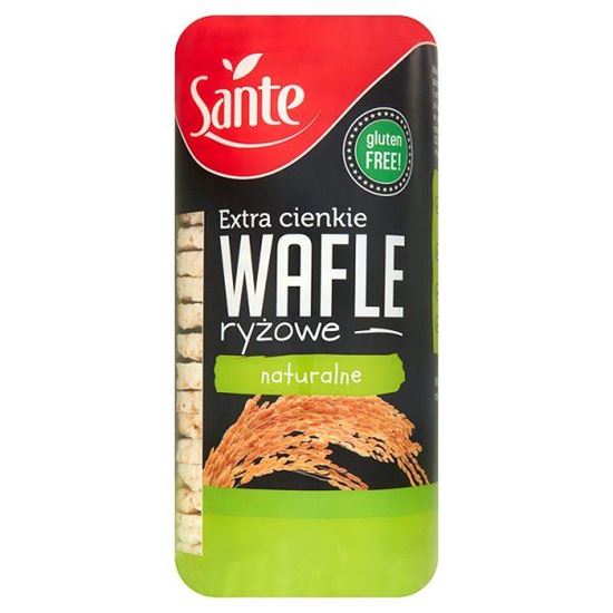 Obrazek Sante Extra cienkie wafle ryżowe naturalne 110 g