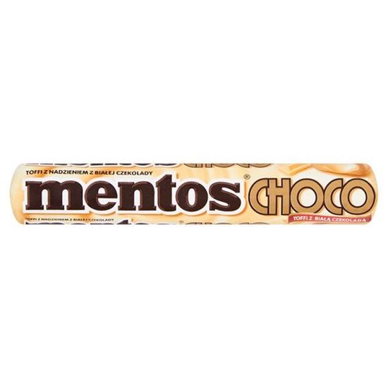 Obrazek Mentos Choco Toffi z nadzieniem z białej czekolady 38 g