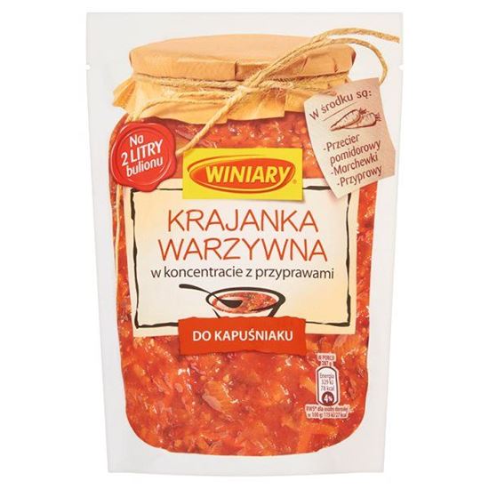 Obrazek Winiary Krajanka warzywna w koncentracie z przyprawami do kapuśniaku 250 g