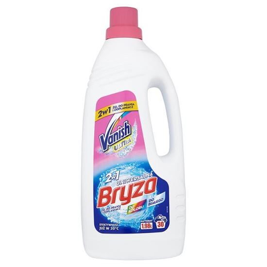 Obrazek Bryza Vanish Ultra 2w1 Uniwersalny Żel do prania tkanin i odplamiacz 1,98 l