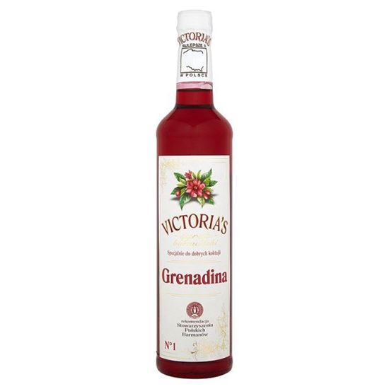 Obrazek Victoria's Syrop barmański grenadina 490 ml