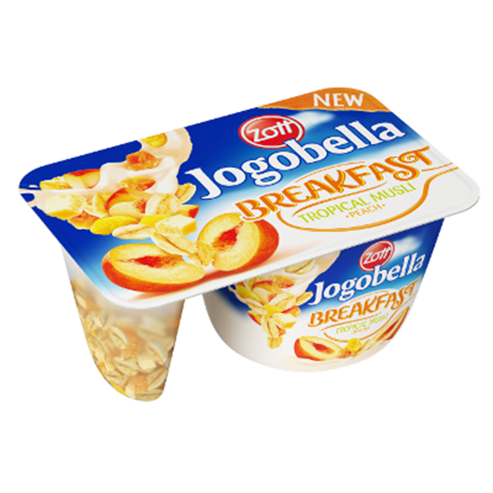 Obrazek Zott jogobella breakfast tropical musli brzoskwinia 125 g