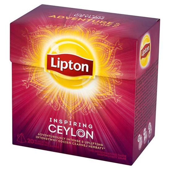 Obrazek Lipton Inspiring Ceylon Herbata czarna 36 g (20 torebek)