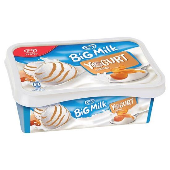 Obrazek Algida Big Milk Yogurt Caramel Lody 1000 ml