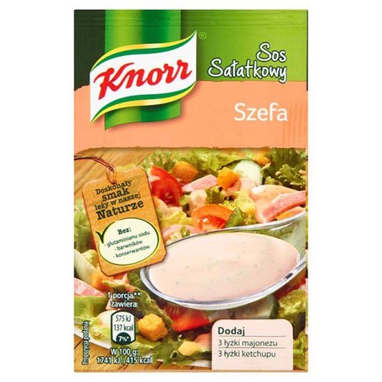 Obrazek Knorr Sos sałatkowy Szefa 9 g