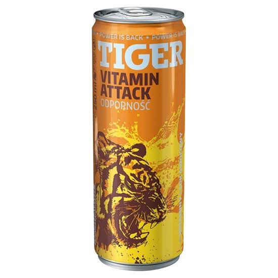 Obrazek Tiger Vitamin Attack Gazowany napój energetyzujący 250 ml