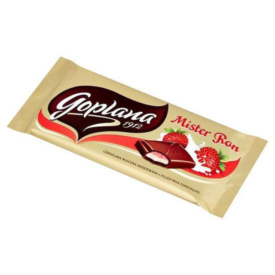 Obrazek Goplana Mister Ron Czekolada mleczna nadziewana 90 g