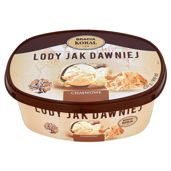 Obrazek Bracia Koral Lody jak dawniej Chałwowe 900 ml