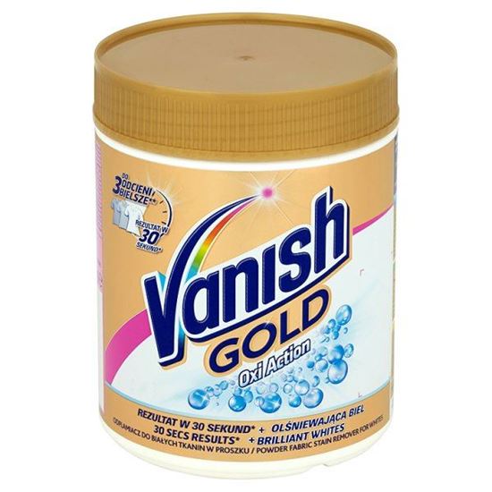 Obrazek Vanish Gold Oxi Action Odplamiacz do białych tkanin w proszku 470 g