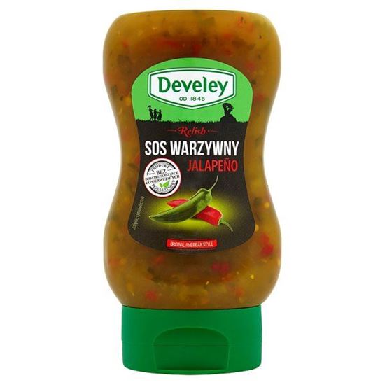 Obrazek Develey Relish Sos warzywny Jalapeño 260 g