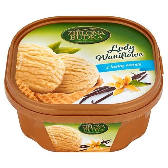 Obrazek Zielona Budka Lody waniliowe z laską wanilii 500 ml