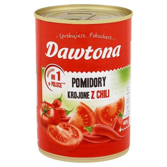 Obrazek Dawtona Pomidory krojone z chili 400 g