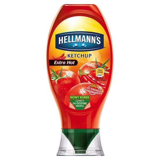 Obrazek Hellmann's Ketchup Extra Hot 450 g
