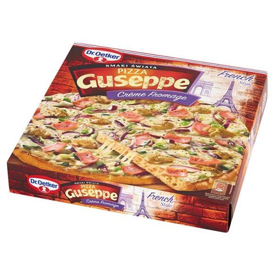 Obrazek Dr. Oetker Guseppe Smaki Świata Pizza z sosem śmietanowym i serami 405 g