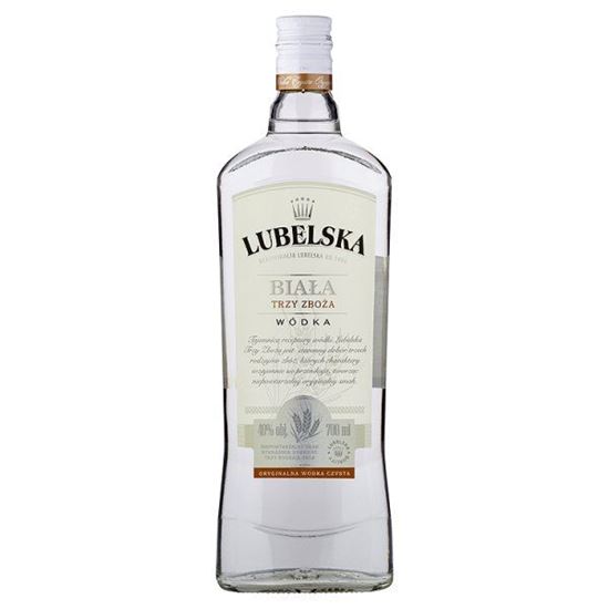 Obrazek Lubelska Biała Trzy Zboża Wódka 700 ml