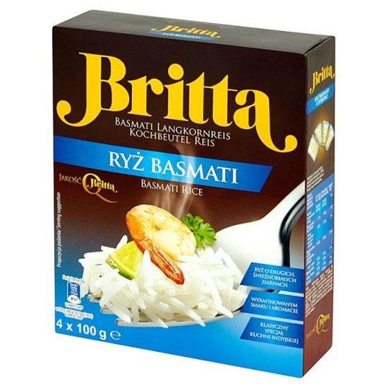 Obrazek Britta Ryż Basmati 400 g (4 sztuki)