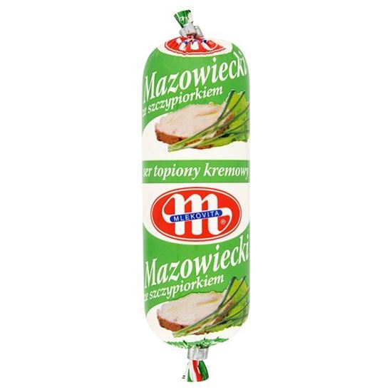 Obrazek Mlekovita Mazowiecki ze szczypiorkiem Ser topiony kremowy 100 g