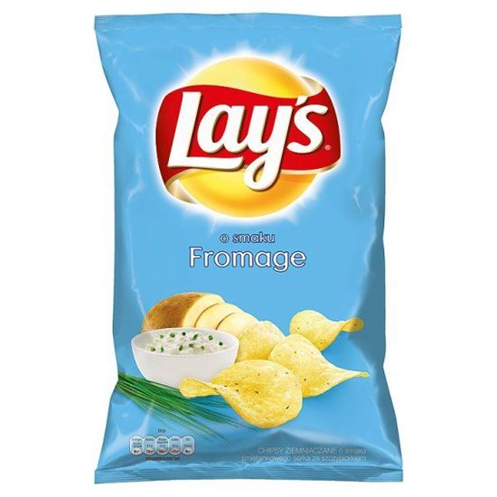Obrazek Lay's o smaku Fromage Chipsy ziemniaczane 140 g