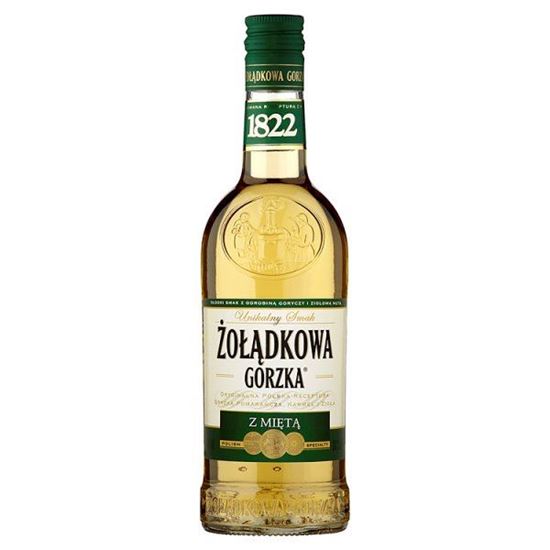 Obrazek Żołądkowa Gorzka z miętą Likier 500 ml