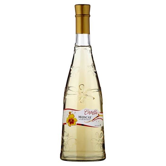 Obrazek Capella Muscat Wino białe półsłodkie mołdawskie 750 ml