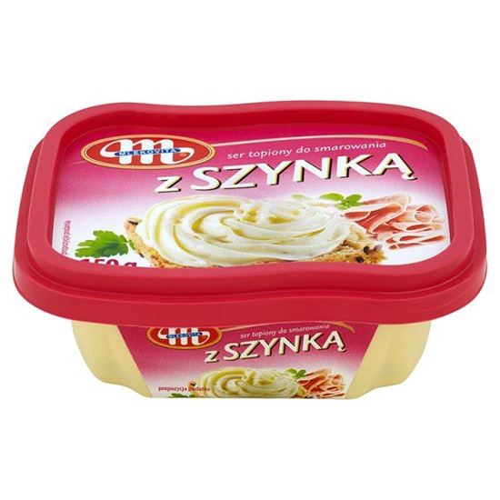 Obrazek Mlekovita Ser topiony do smarowania z szynką 150 g