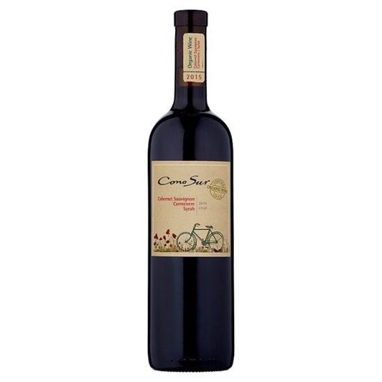 Obrazek Cono Sur Cabernet Sauvignon Carmenere Syrah Wino czerwone wytrawne chilijskie 750 ml