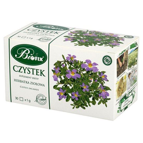 Obrazek Bifix Czystek Suplement diety Herbatka ziołowa 30 g (30 torebek)