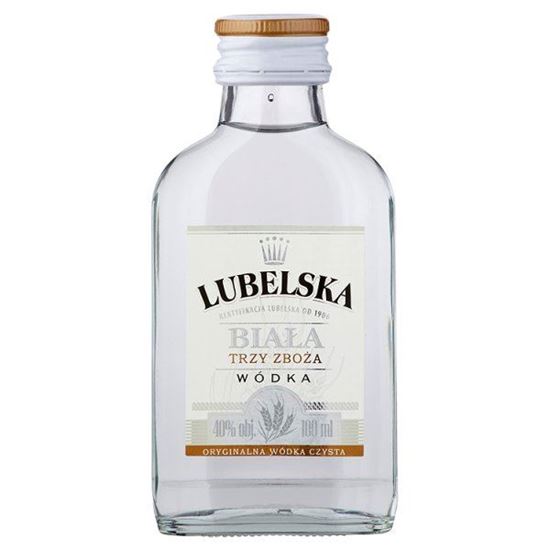 Obrazek Lubelska Biała Trzy Zboża Wódka 100 ml