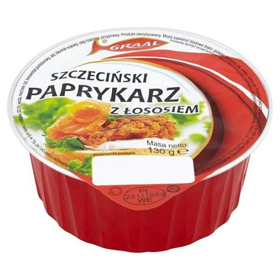 Obrazek GRAAL Paprykarz szczeciński z łososiem 130 g