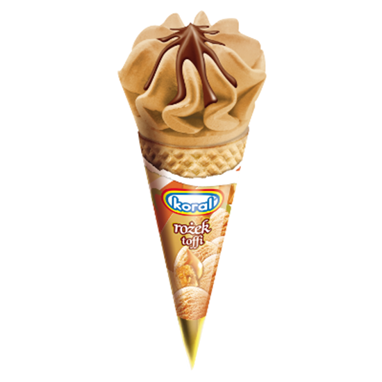 Obrazek Koral Rożek toffi Lody 110 ml