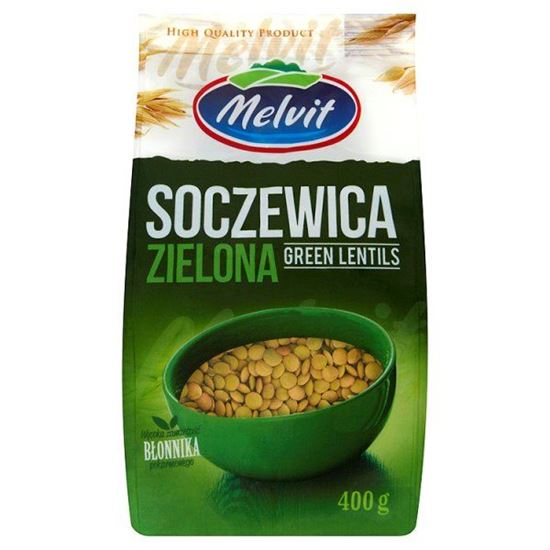 Obrazek Melvit Soczewica zielona 400 g