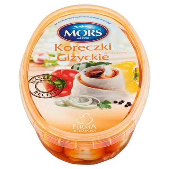 Obrazek Mors Koreczki śledziowe giżyckie 230 g