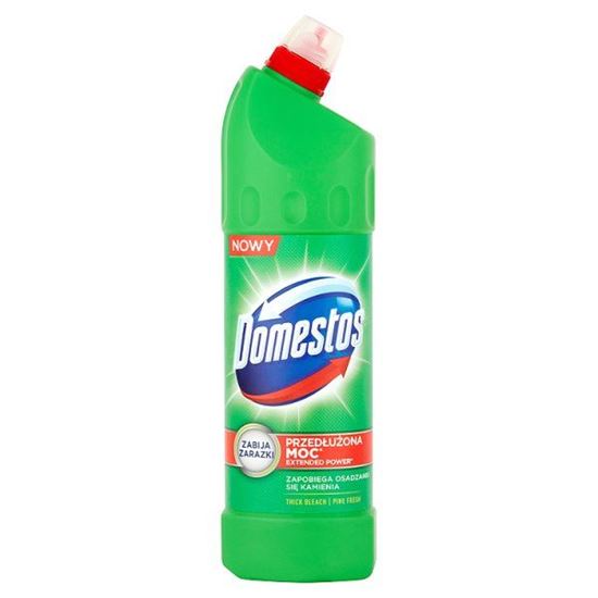 Obrazek Domestos Przedłużona Moc Pine Fresh Płyn czyszcząco-dezynfekujący 1250 ml