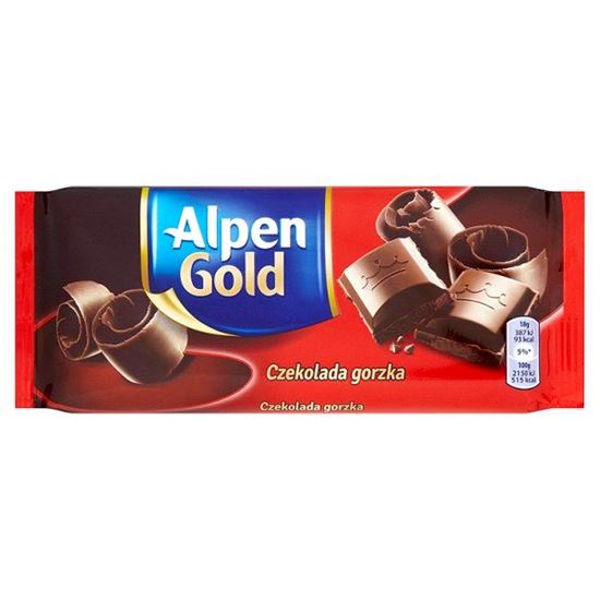 Obrazek Alpen Gold Czekolada gorzka 90 g