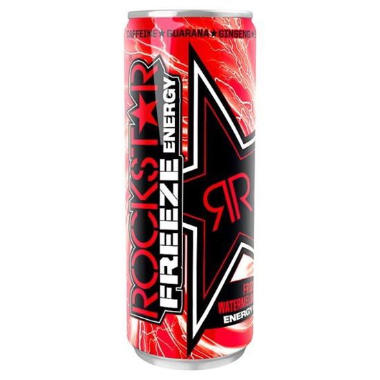 Obrazek Rockstar Freeze Energy Frozen Watermelon Gazowany napój energetyzujący 250 ml