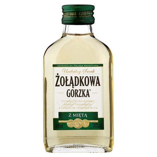 Obrazek Żołądkowa Gorzka z miętą Likier 100 ml