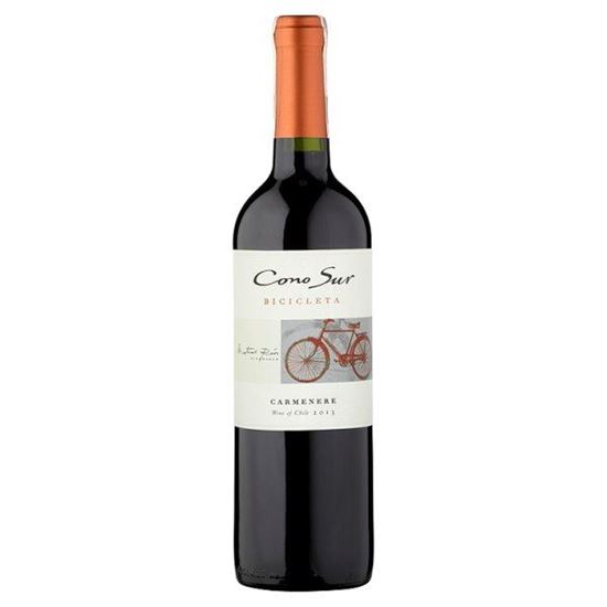 Obrazek Cono Sur Bicicleta Carmenere Wino czerwone wytrawne chilijskie 750 ml