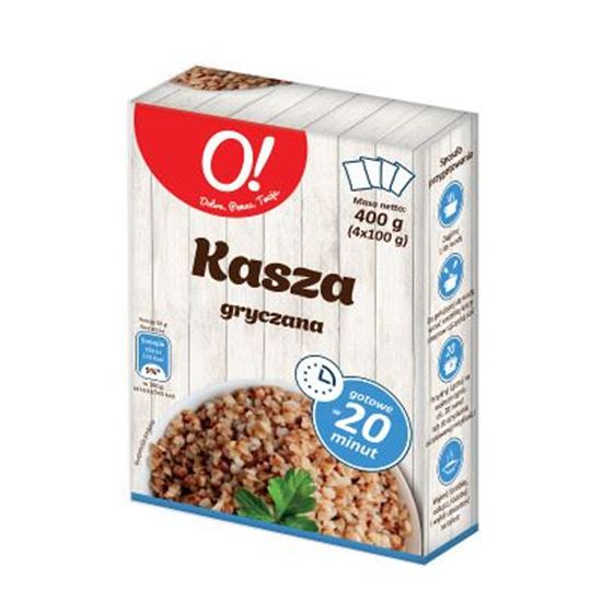 Obrazek O! Kasza gryczana 4 x 100 g
