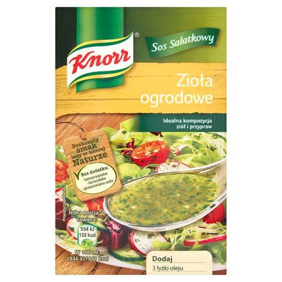 Obrazek Knorr Sos sałatkowy zioła ogrodowe 9 g