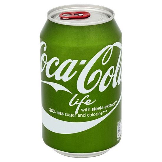 Obrazek Coca-Cola life Napój gazowany 330 ml