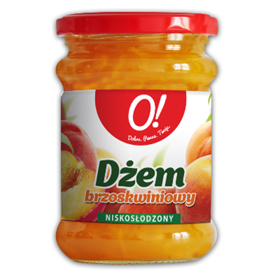 Obrazek O! Dżem brzoskwiniowy 270 g