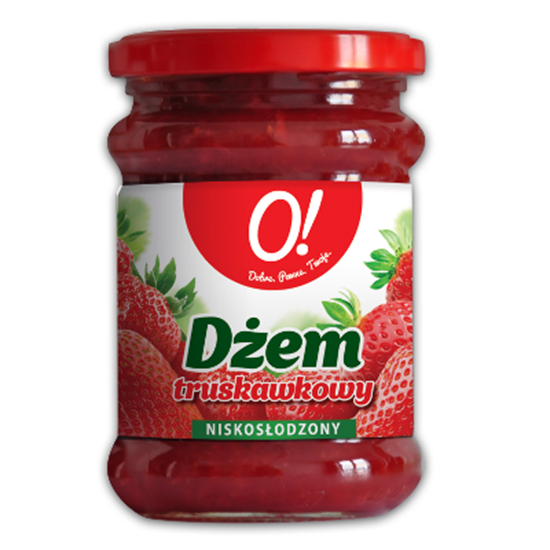 Obrazek O! Dżem truskawkowy 270 g