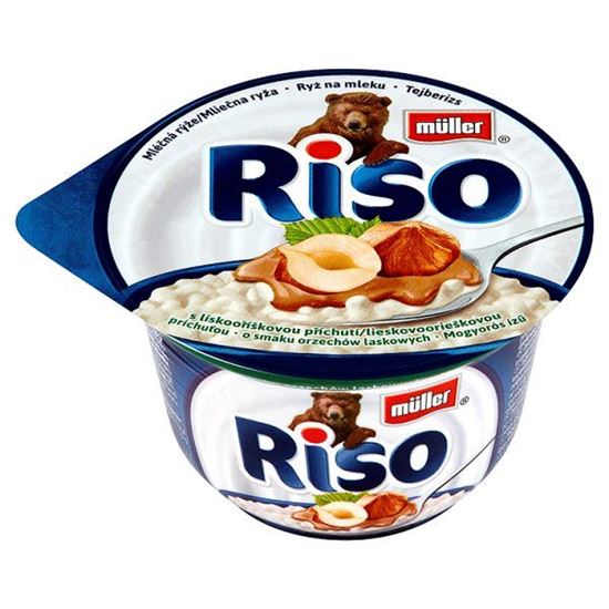 Obrazek Müller Riso o smaku orzechów laskowych Ryż na mleku 200 g