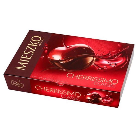 Obrazek Mieszko Cherrissimo Classic Praliny z wiśnią w alkoholu 310 g