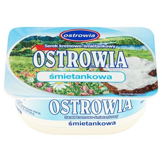Obrazek Ostrowia śmietankowa Serek kremowo śmietankowy 120 g