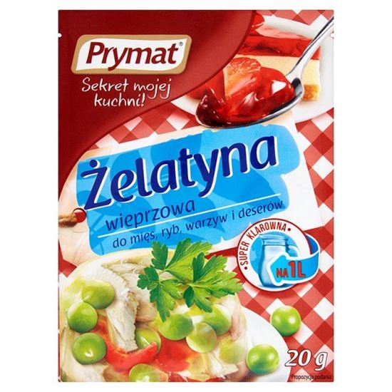 Obrazek Prymat Żelatyna wieprzowa 20 g