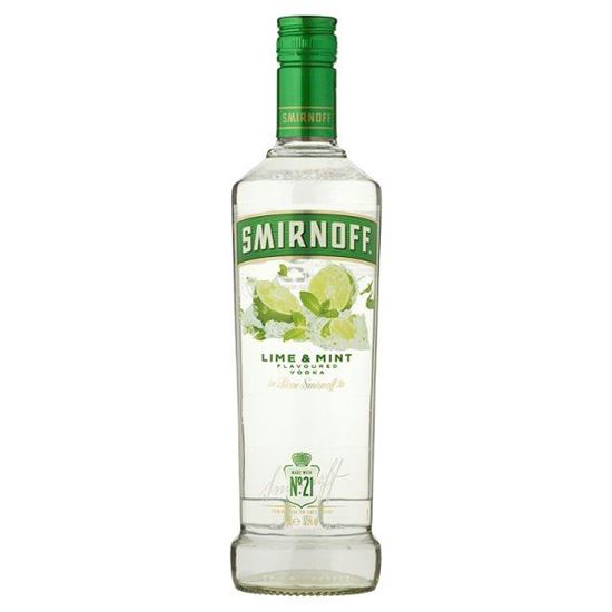 Obrazek Smirnoff Black Lime & Mint Wódka smakowa 70 cl